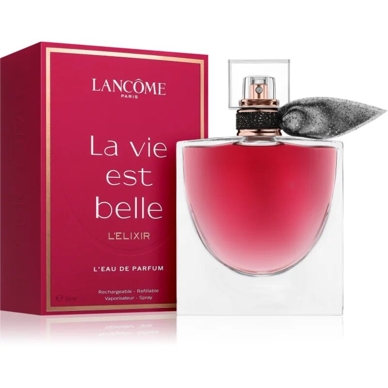 Lancôme La vie est belle L'Elixir Eau de Parfum reincarcabil pentru femei 50 ml