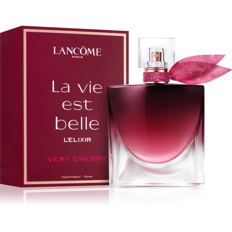 Lancôme La vie est belle L'Elixir Very Cherry Eau de Parfum pentru femei 50 ml