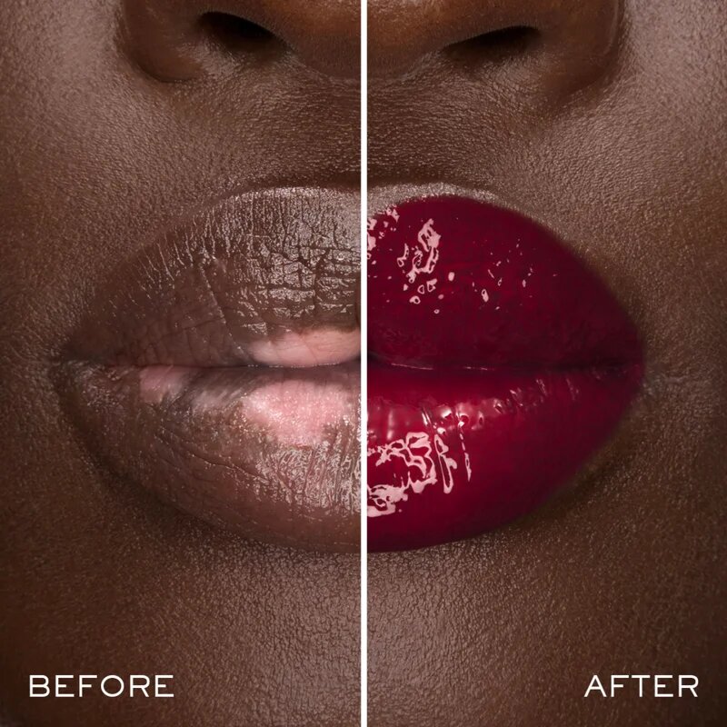Lancôme L'Absolu Rouge Glaze Tintation ruj lichid hidratant și lucios 712 CHERRY BOMBASTIC 4.5 ml