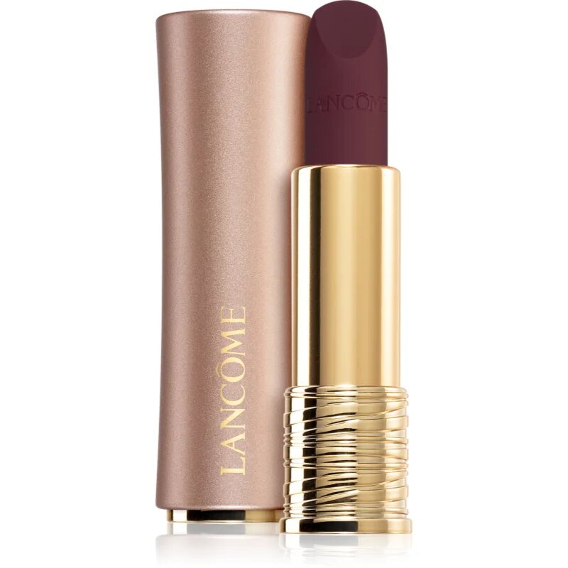 Lancôme L'Absolu Rouge Intimatte ruj crema cu efect matifiant culoare 460 Deep Mauve 3.4 g