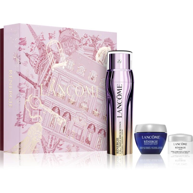 Lancôme Rénergie CRX Triple Serum Retinol set cadou pentru femei