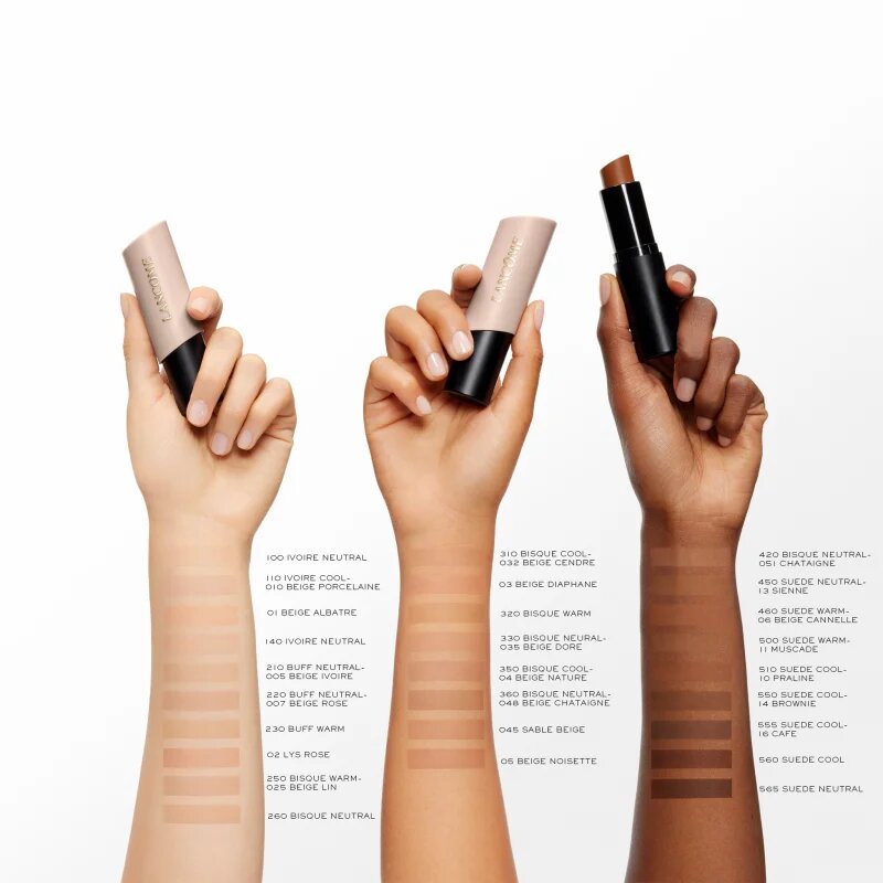 Lancôme Teint Idole Ultra Wear Shape Stick Foundation machiaj multifuncțional stick culoare 45 Sable Beige 9 g