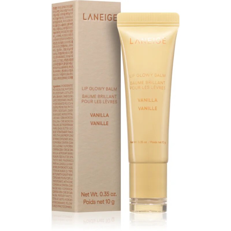 LANEIGE Lip Glowy Balm balsam de buze ofera hidratare si stralucire culoare Vanilla 10 g