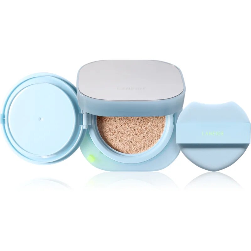 LANEIGE Neo Cushion Mewy make-up compact + refill culoare 21W Warm Beige 2x15 g