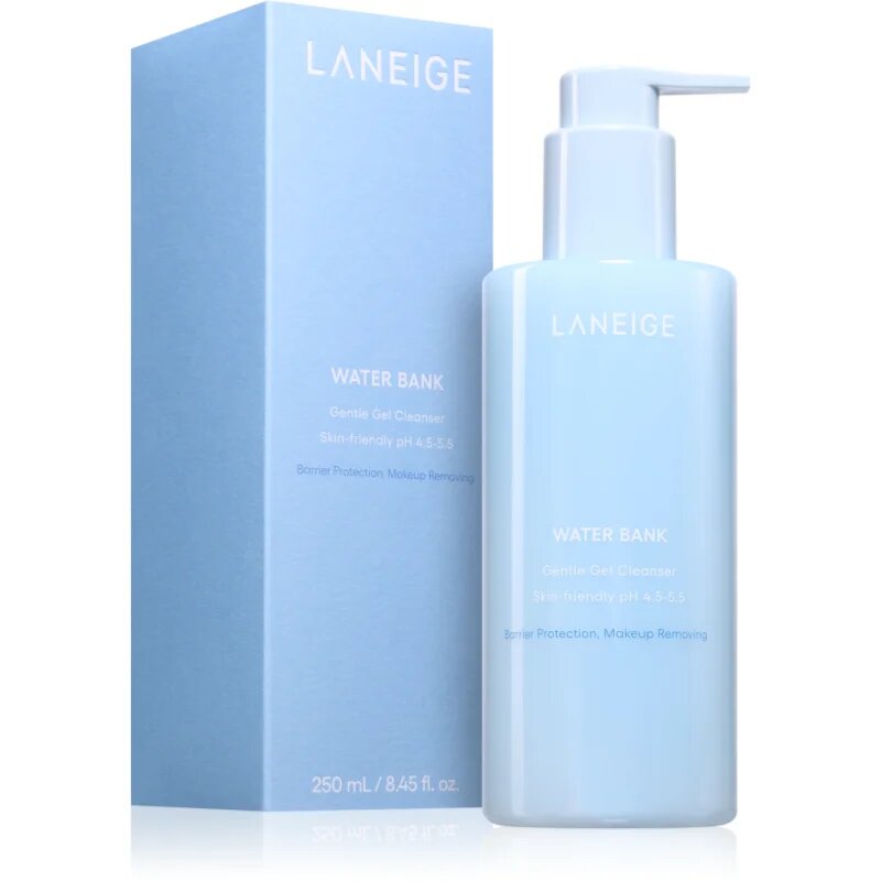 LANEIGE Water Bank Gentle Gel Cleanser gel de curățare blând 250 ml