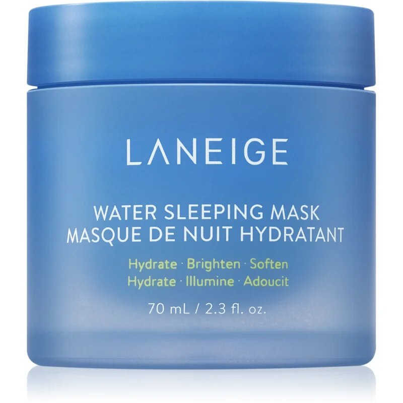 LANEIGE Water Sleeping masca faciala de noapte pentru luminozitate si hidratare 70 ml