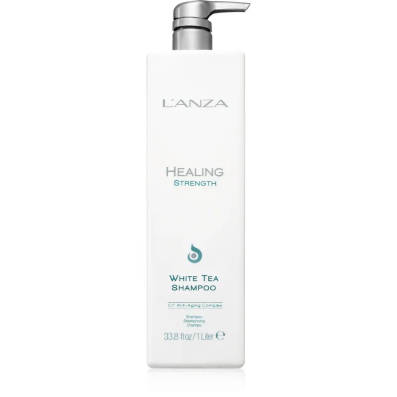 L'anza Healing Strength White Tea Shampoo Sampon pentru par fin moale cu ceai alb 950 ml