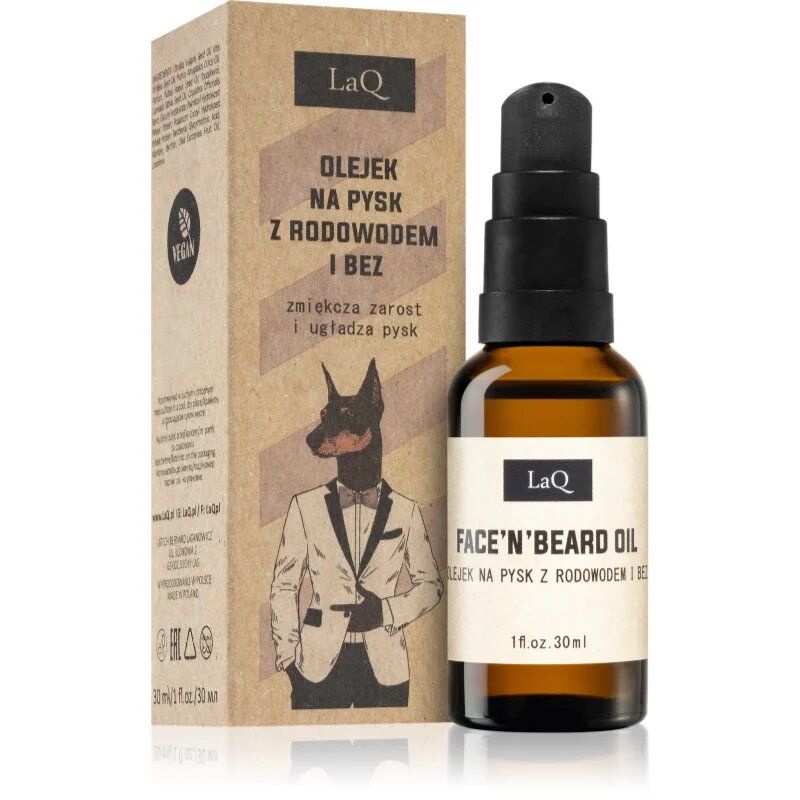 LaQ Doberman ulei pentru față și barbă 30 ml