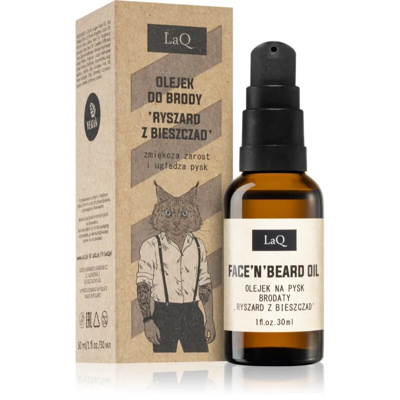LaQ Lynx From Mountain Ulei Hrănitor pentru păr și barbă 30 ml