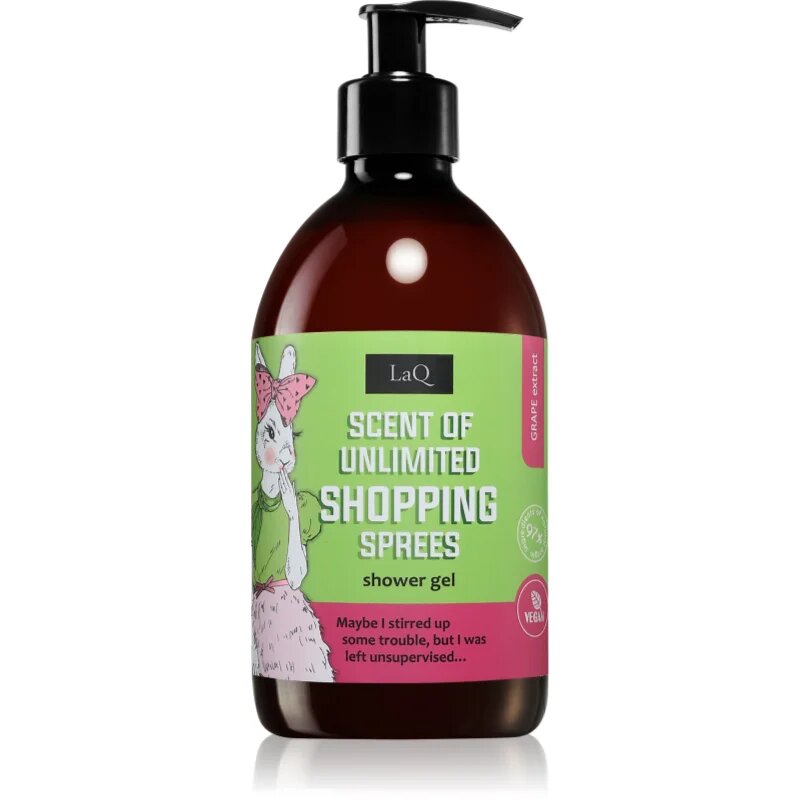 LaQ Scent Of Unlimited Shopping Spress gel de duș 500 ml