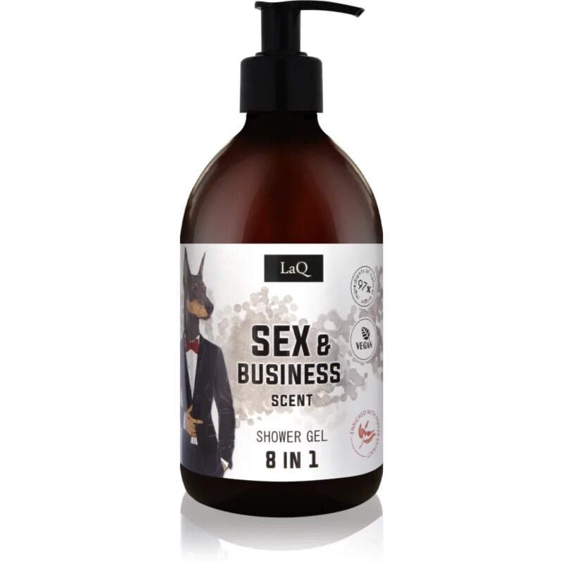 LaQ Sex & Bussiness gel de dus racoritor 8 in 1 500 ml