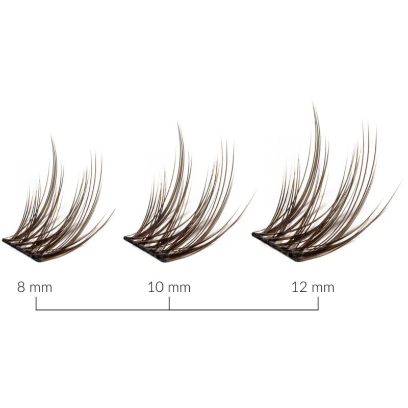 Lash Brow Bonding Eyelashes gene false mănunchi Basic Brownie 1 buc