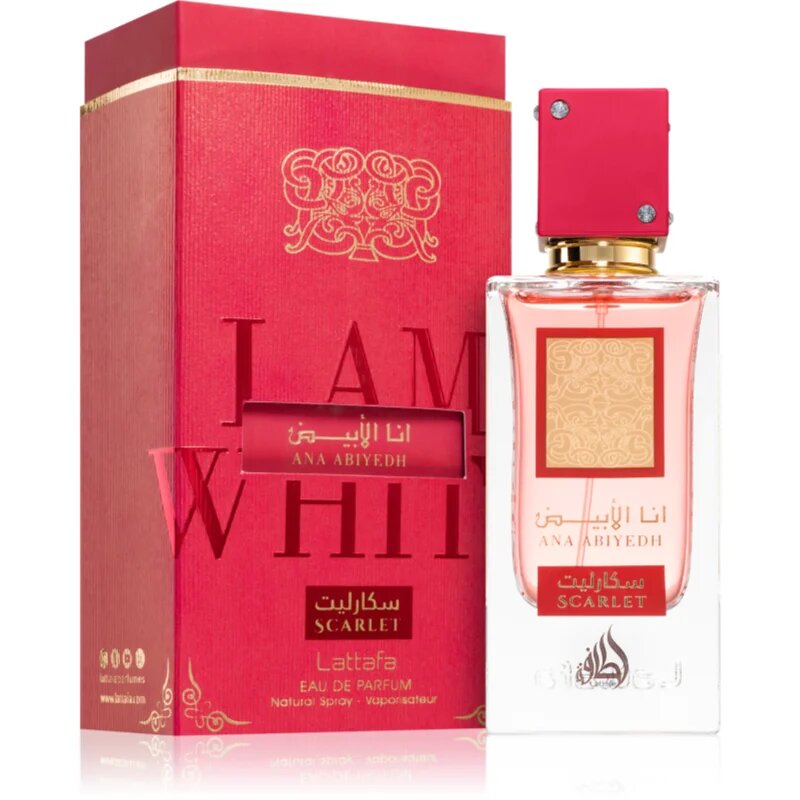 Lattafa Ana Abiyedh Scarlet Eau de Parfum unisex 60 ml