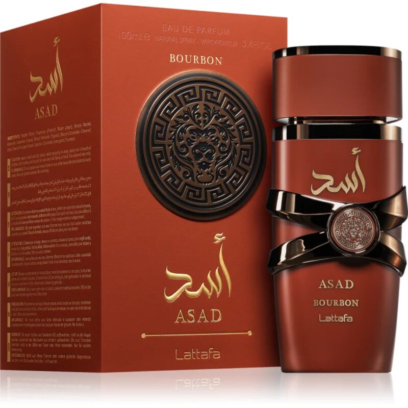 Lattafa Asad Bourbon Eau de Parfum pentru bărbați 100 ml