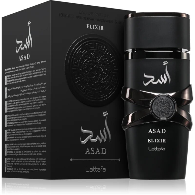 Lattafa Asad Elixir Eau de Parfum pentru bărbați 100 ml