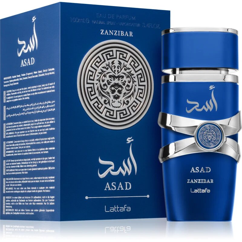 Lattafa Asad Zanzibar Eau de Parfum pentru bărbați 100 ml