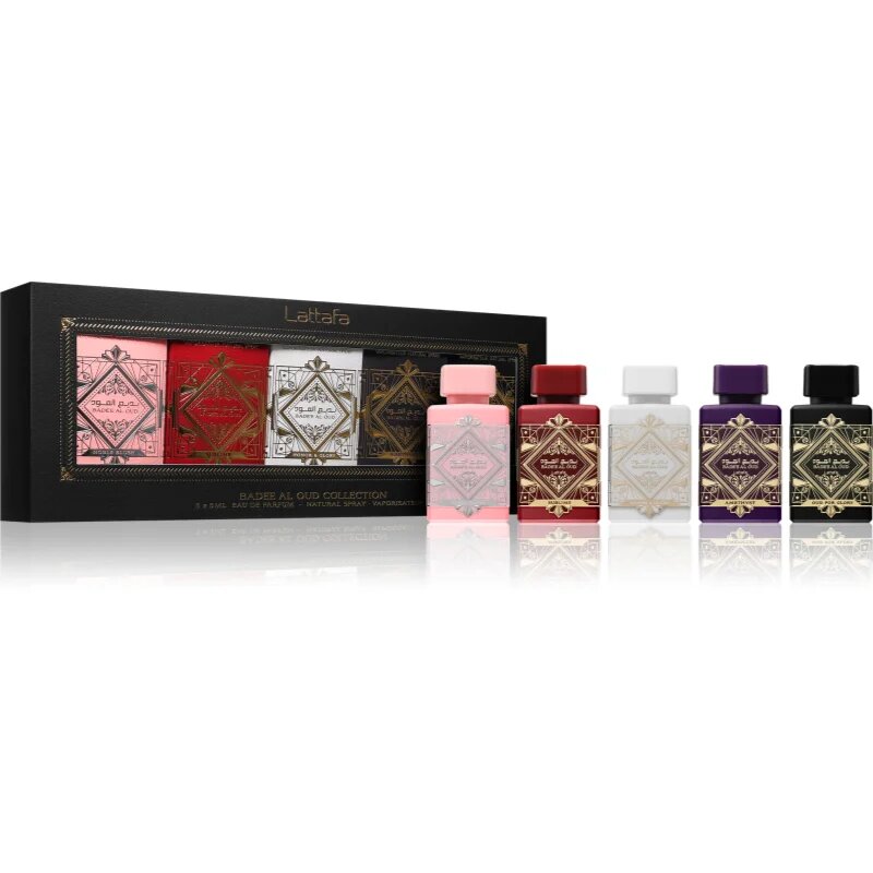 Lattafa Badee Al Oud Collection set cadou unisex 5x5 ml