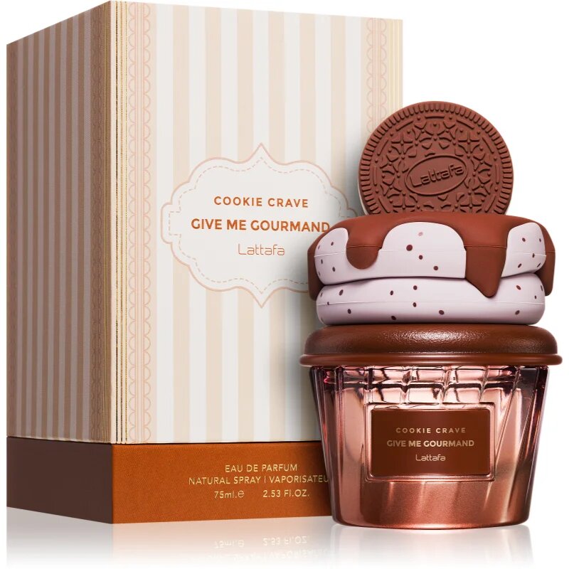 Lattafa Give Me Gourmand Cookie Crave Eau de Parfum unisex 75 ml