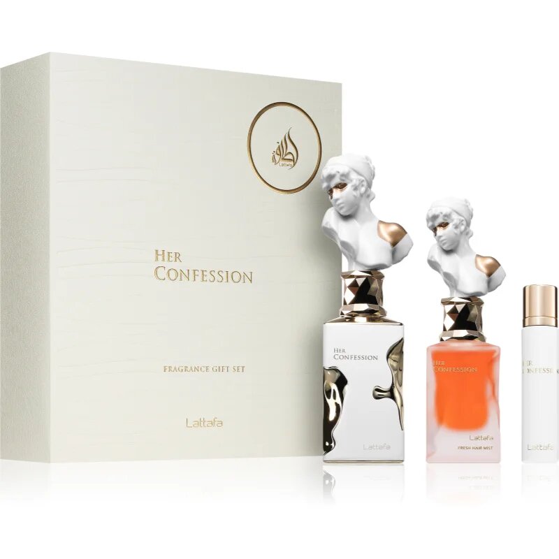Lattafa Her Confession set cadou pentru femei 1 buc