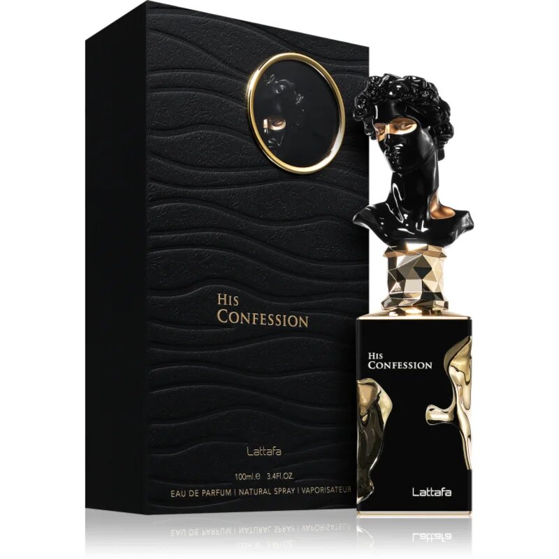 Lattafa His Confession Eau de Parfum pentru bărbați 100 ml