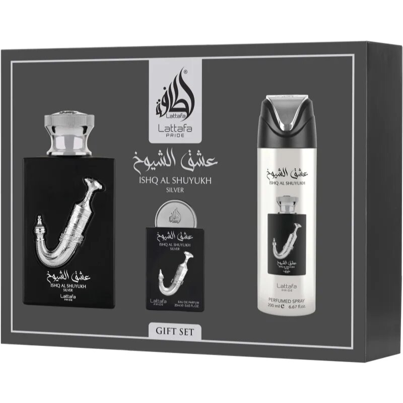 Pride Ishq Al Shuyukh Silver set cadou unisex 1 buc