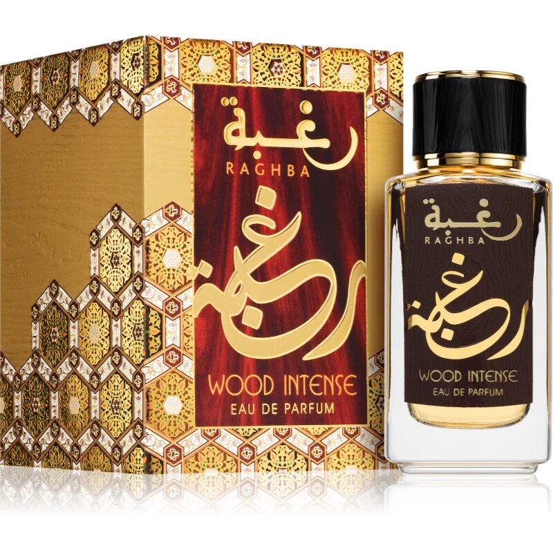 Lattafa Raghba Wood Intense Eau de Parfum pentru bărbați 100 ml