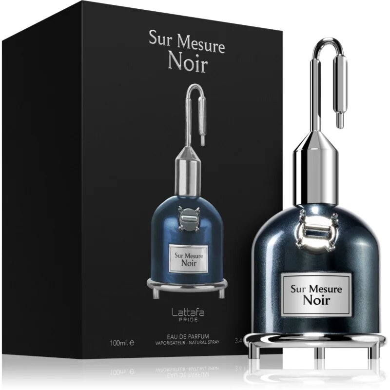 Lattafa Sur Mesure Noir Eau de Parfum pentru bărbați 100 ml
