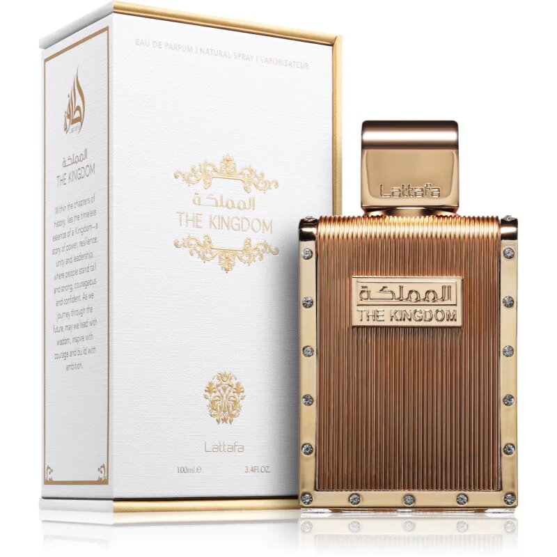 Lattafa The Kingdom for him Eau de Parfum pentru bărbați 100 ml