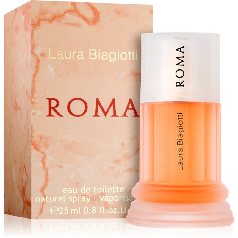 Laura Biagiotti Roma for her Eau de Toilette pentru femei 25 ml