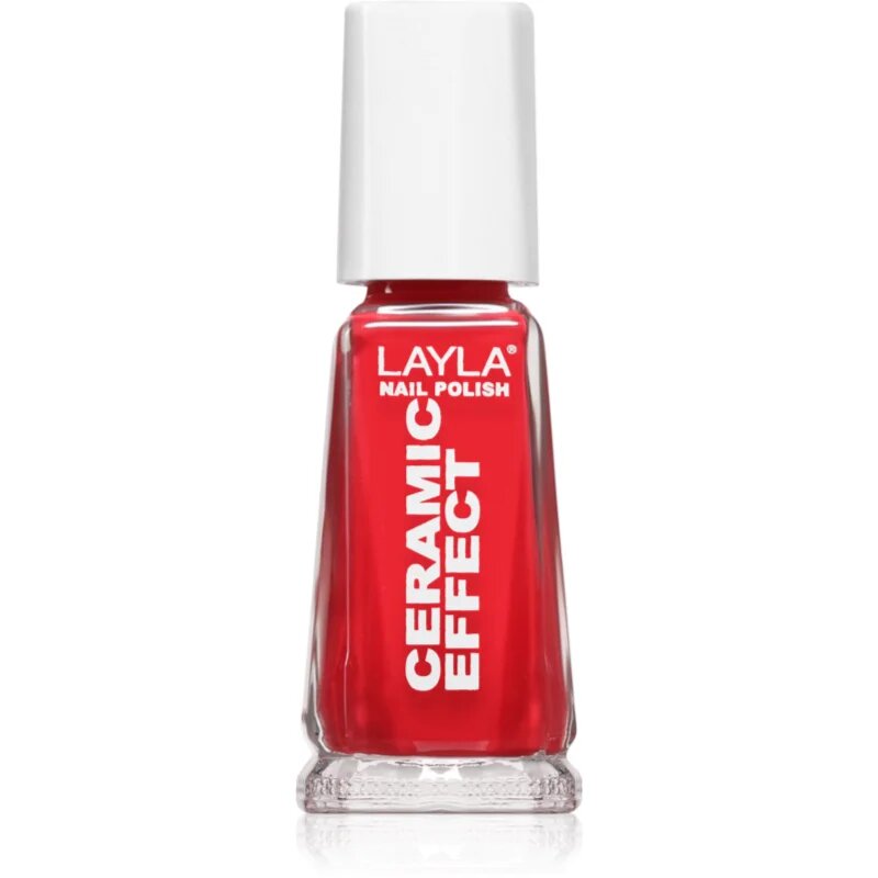 Layla Cosmetics Ceramic Effect lac de unghii culoare N. 45 Coral Bay 10 ml