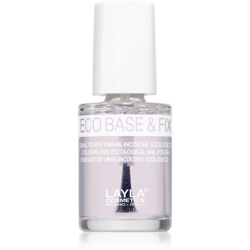 Layla Cosmetics Eco Base baza pentru machiaj pentru unghii 13 ml
