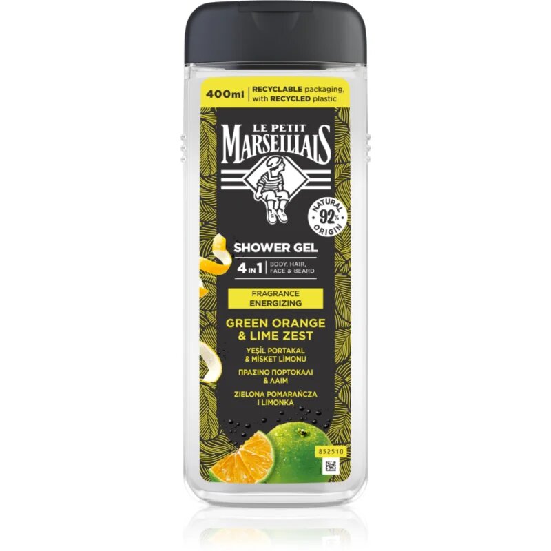 Green Orange & Lime Zest gel de duș 4 in 1 pentru bărbați 400 ml