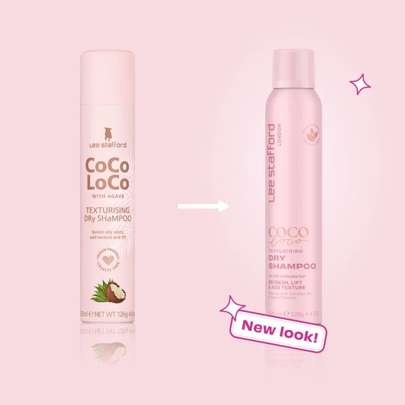 Lee Stafford CoCo LoCo Agave șampon uscat pentru structurarea părului pentru toate tipurile de păr 200 ml