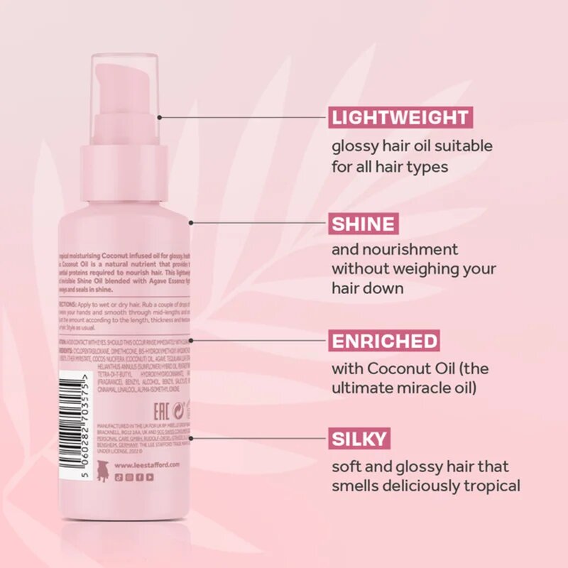Lee Stafford CoCo LoCo Agave ulei pentru un par stralucitor si catifelat 75 ml