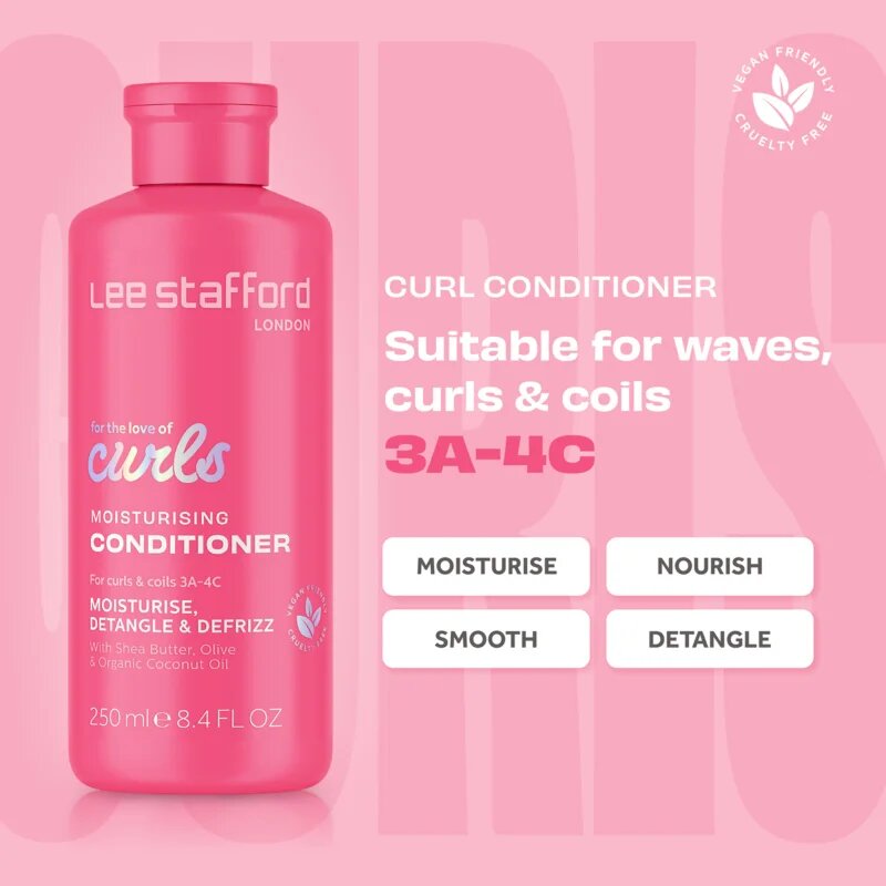 Lee Stafford For The Love Of Curls Conditioner balsam de păr pentru definirea buclelor 250 ml