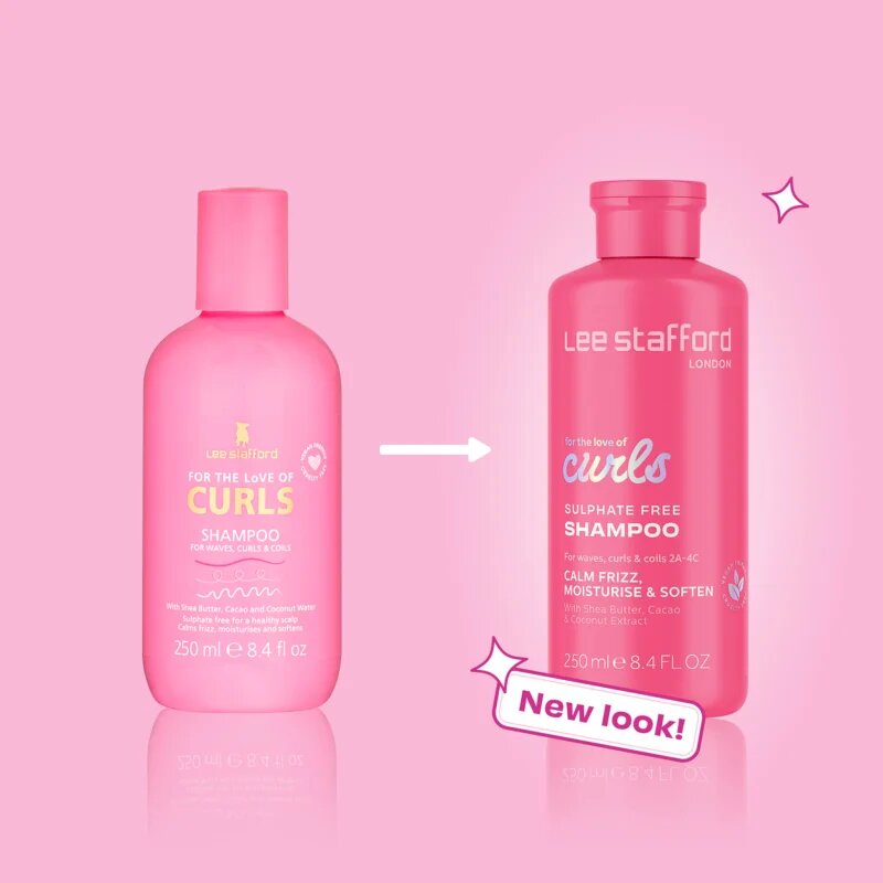 Lee Stafford For The Love Of Curls Shampoo șampon pentru par ondulat si cret 250 ml