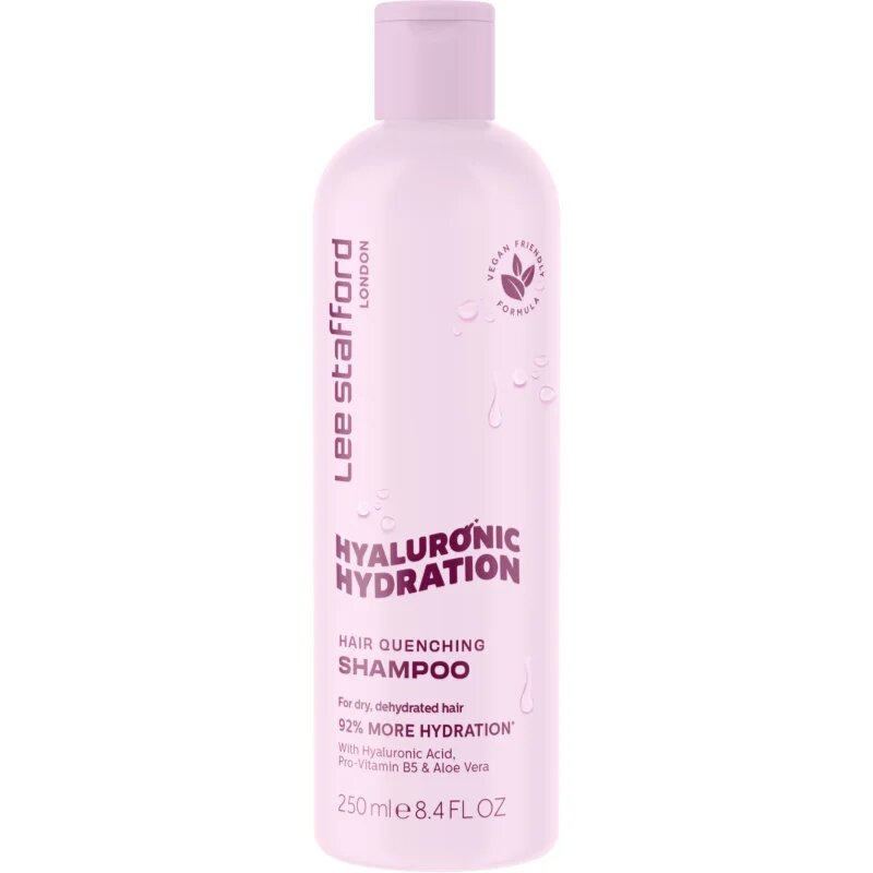 Lee Stafford Hyaluronic Hydration Hair Quenching Shampoo șampon intens hidratant 250 ml