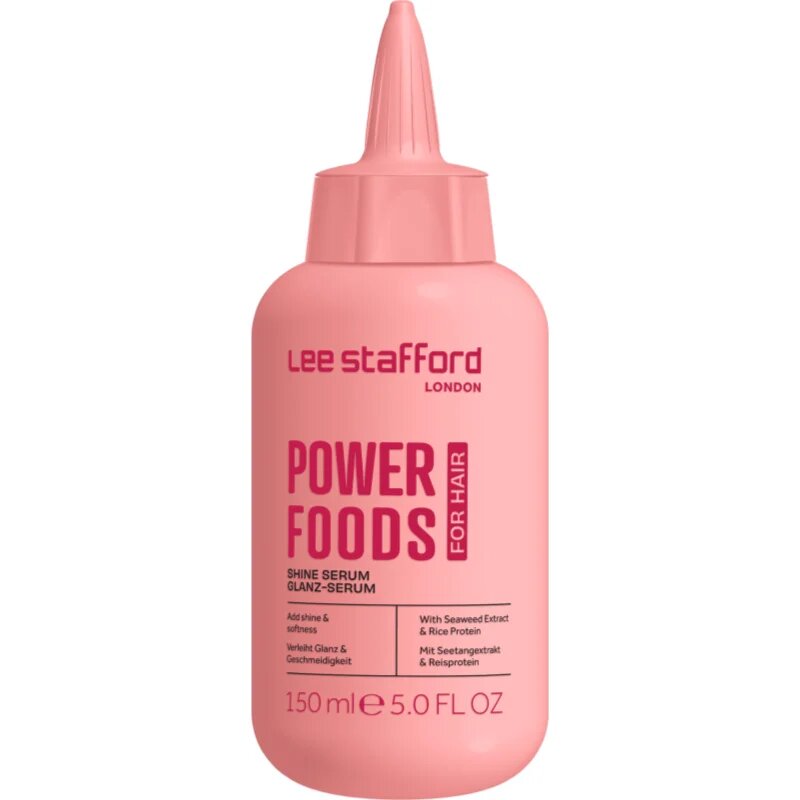 Lee Stafford Powerfoods Shine Treatment ser pentru un par stralucitor si catifelat 150 ml