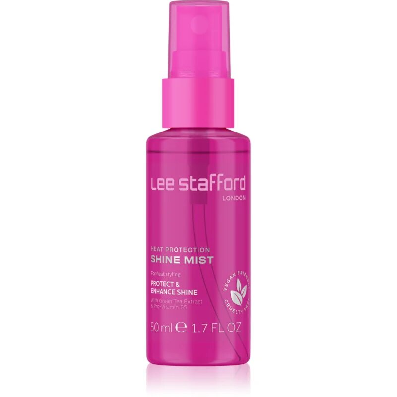 Lee Stafford Styling Heat Protection Shine Mist spray pentru protecția termică a părului 50 ml