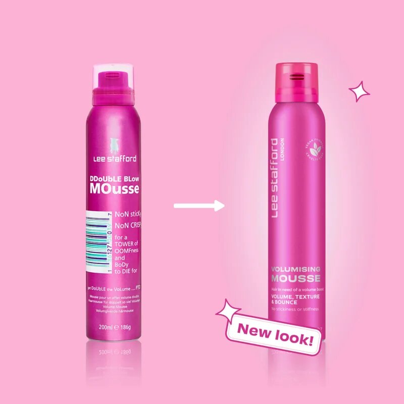 Lee Stafford Styling Volumising Mousse spuma pentru volum mărit 200 ml