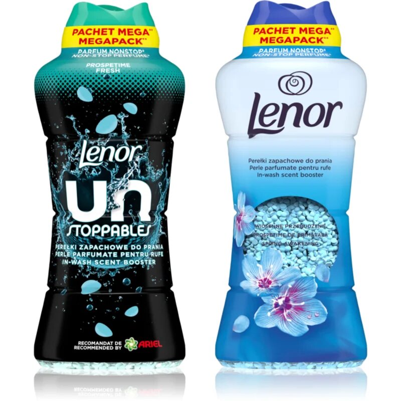 Lenor Unstoppables Fresh & Spring Awakening perle parfumate pentru ambalaj economic