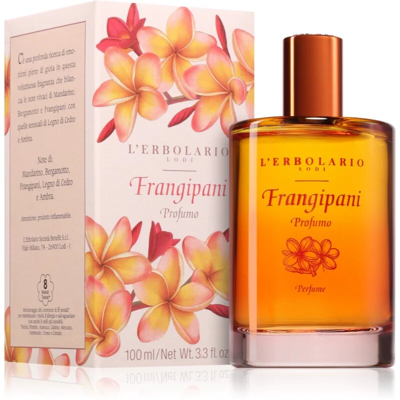 L'ERBOLARIO Frangipani Eau de Parfum pentru femei 100 ml