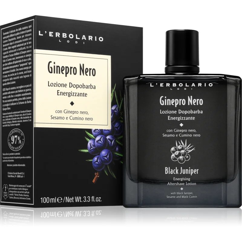 L'ERBOLARIO Ginepro Nero after shave 100 ml