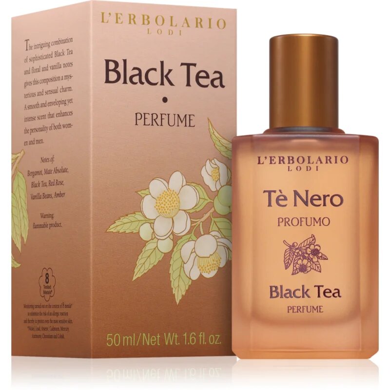 L'ERBOLARIO Té Nero Eau de Parfum unisex 50 ml