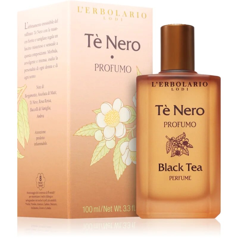 L'ERBOLARIO Té Nero Eau de Toilette unisex 100 ml