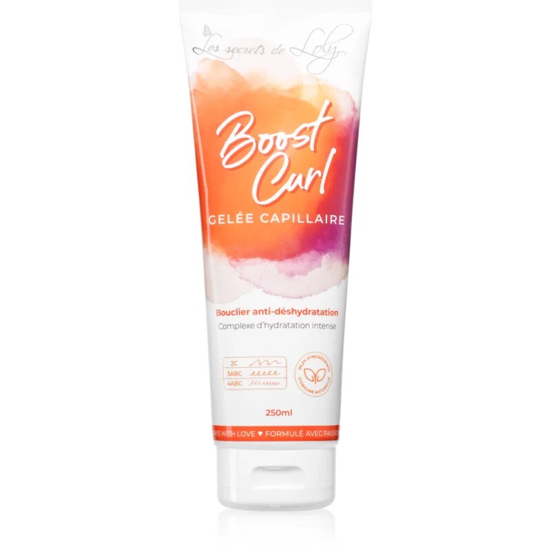 Les Secrets De Loly Boost Curl styling gel cu efect de hidratare 250 ml