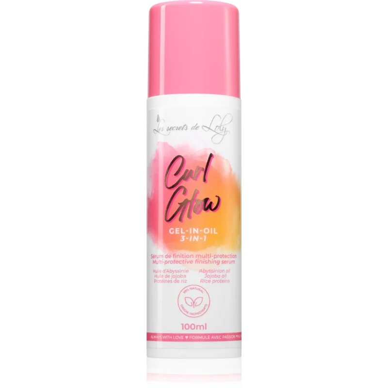 Les Secrets De Loly Curl Glow ser protector pentru păr 100 ml
