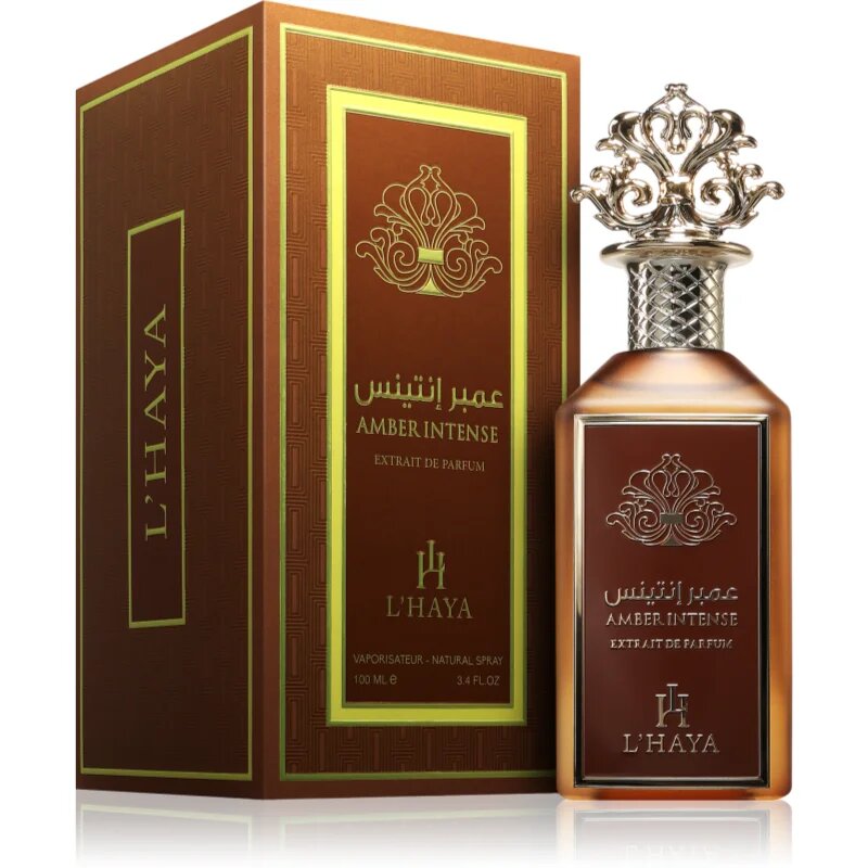 L’HAYA PERFUMES Amber Intense extract de parfum unisex 100 ml