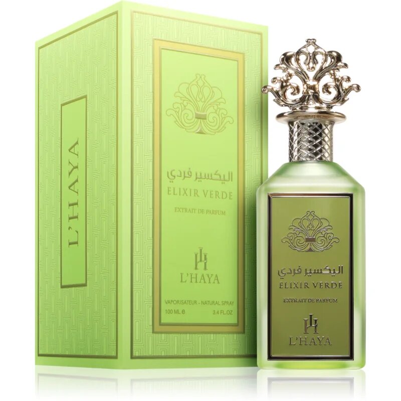 L’HAYA PERFUMES Elixir Verde extract de parfum unisex 100 ml