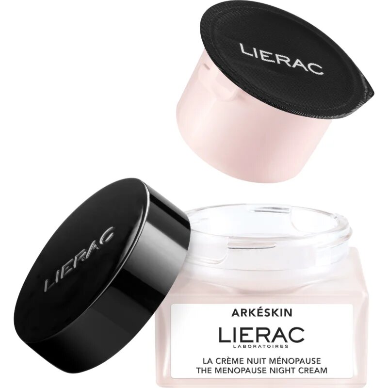 Lierac Arkéskin The Menopause Night Cream crema de fata hidratanta rezervă 50 ml